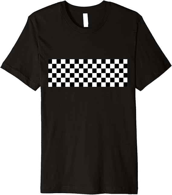 what to wear with a black and white checkered shirt